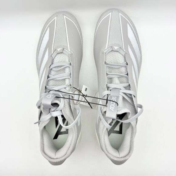 Adidas Mens Adizero Electric.1 Football Cleats US 12 Grey White Athletic NIB - Picture 10 of 12